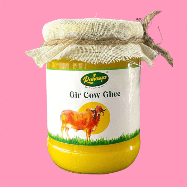 Premium A2 Gir Cow Ghee 500 gm– Ancient Bilona Method, Modern Wellness