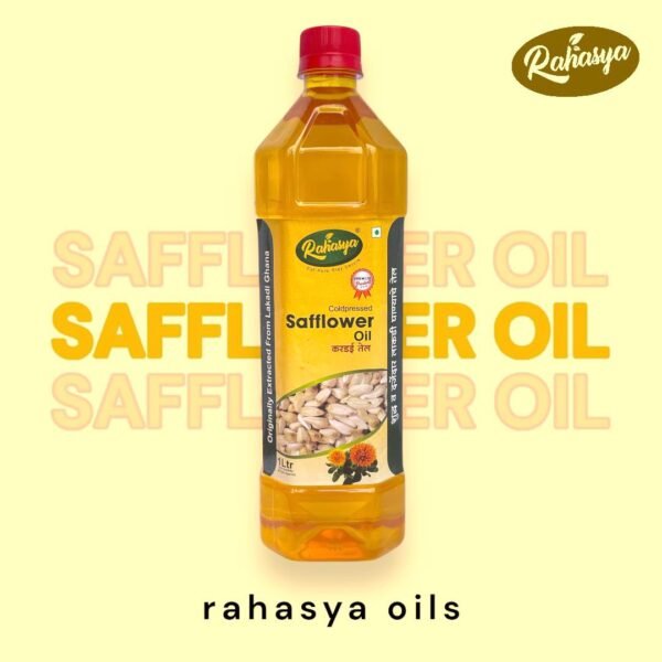 Woodpress Safflower (Kardi) Oil 1 Ltr