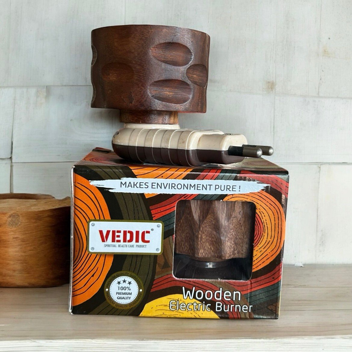 Electric Kapoor Burner Machine ( Kapoor Dani Wooden )