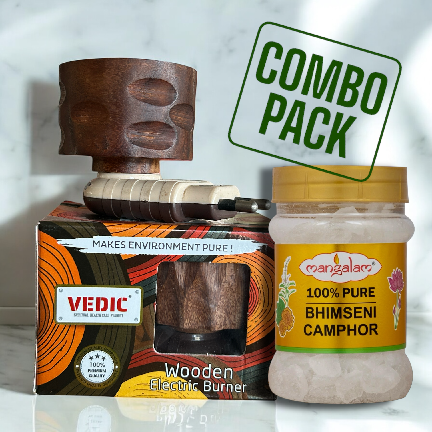 Electric Kapoor Burner Machine Combo